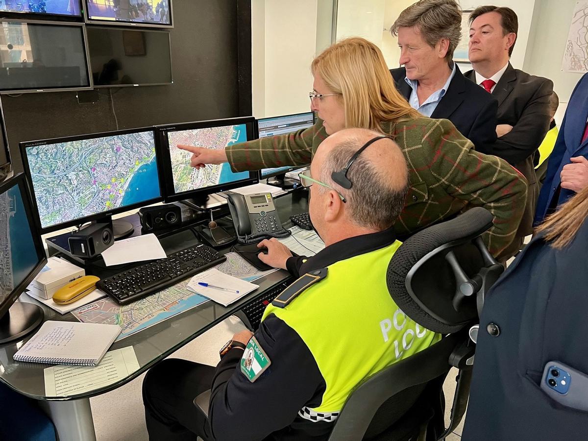 La Policía Local gestionará la red de videosensores repartida por toda la ciudad.
