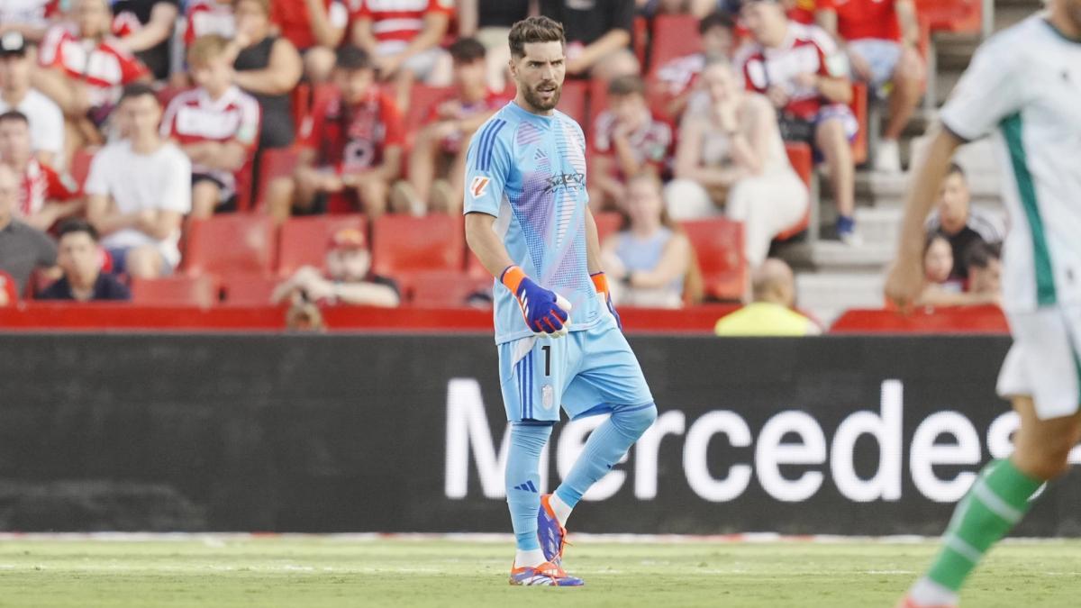 Luca Zidane, portero del Granada lesionado de gravedad