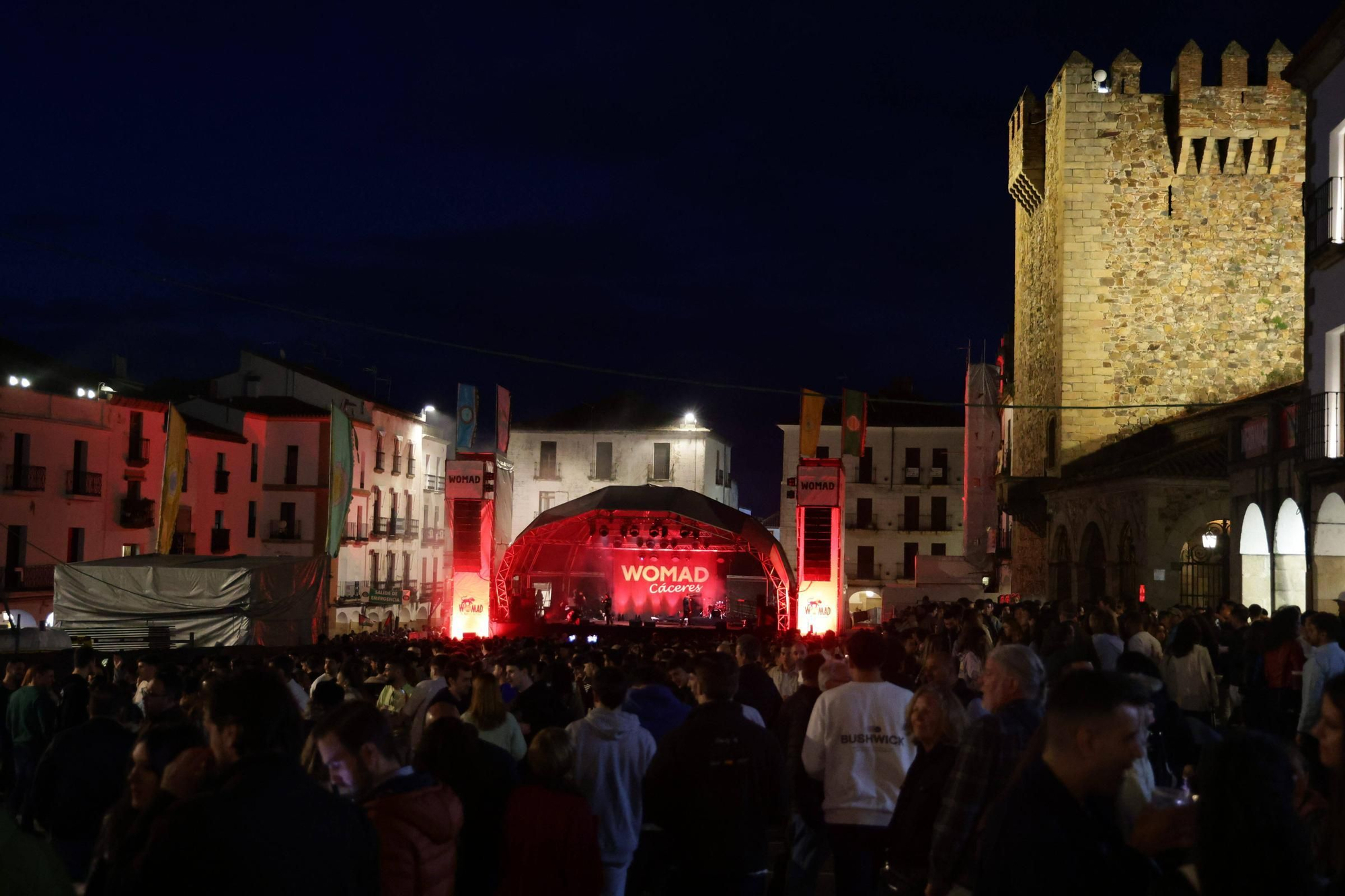 Las imágenes del sábado de Womad en Cáceres