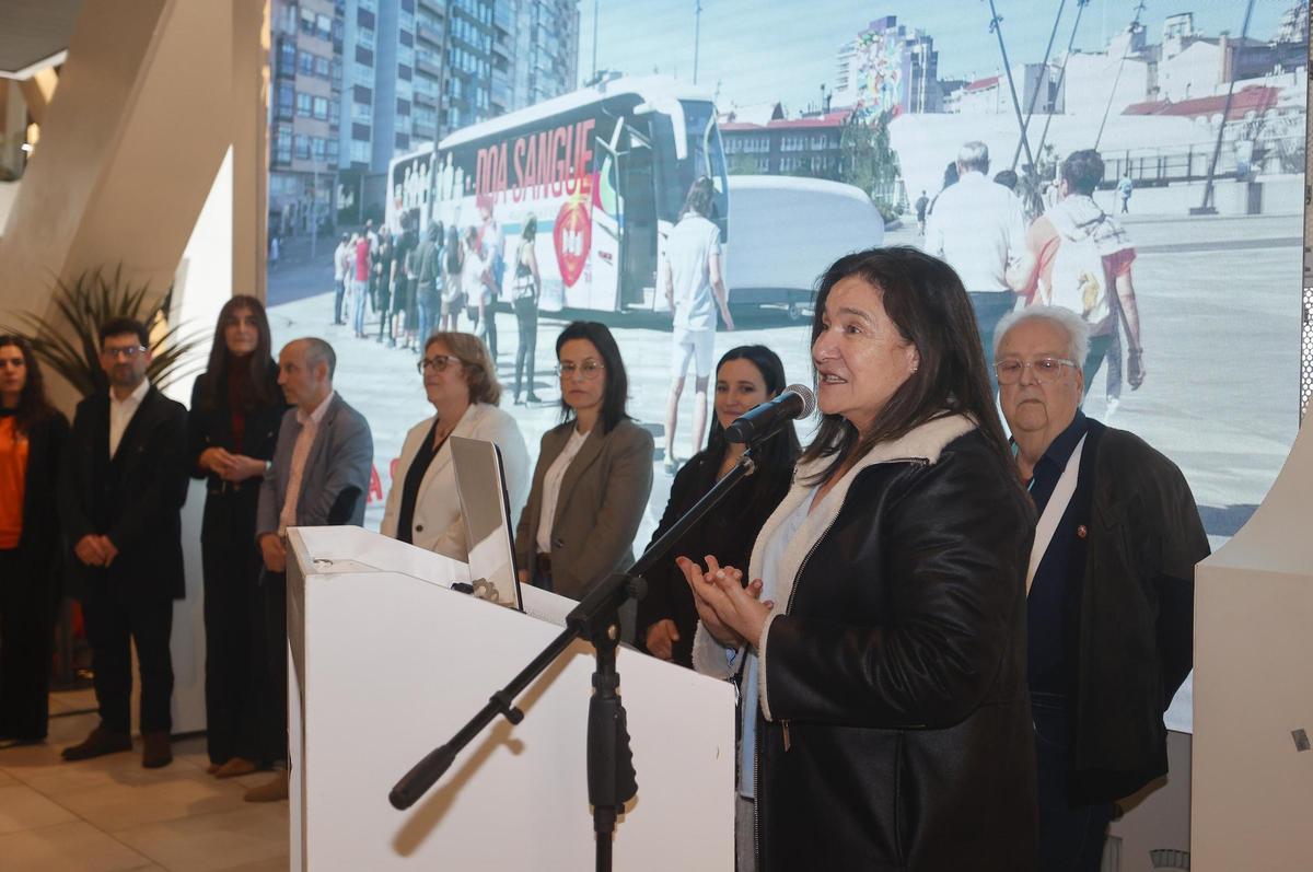 Ortiz, en el acto de Adrovi hoy en Vialia.