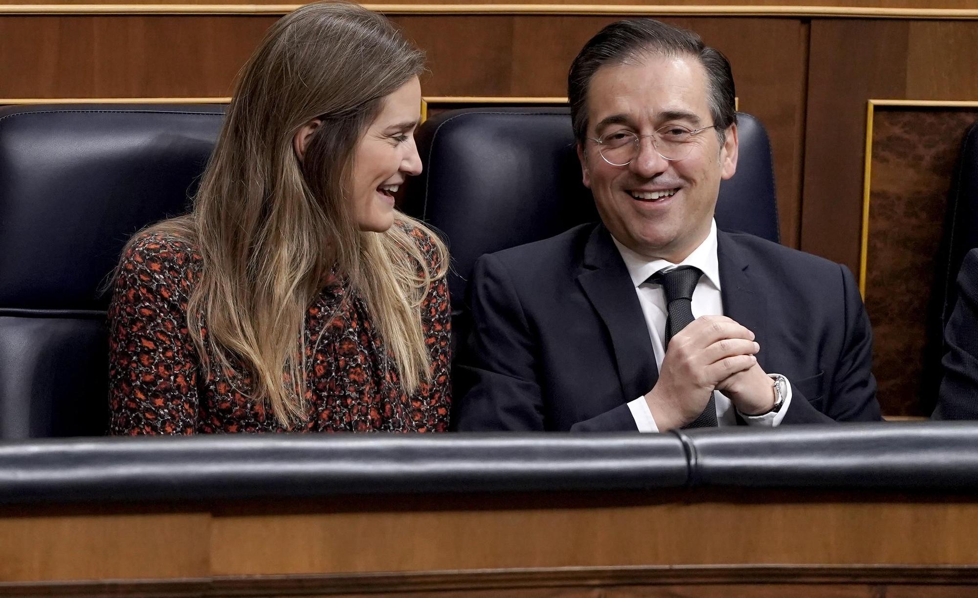 Albares y Aagesen. Comparecencia de Pedro Sánchez en el Congreso de los Diputados.