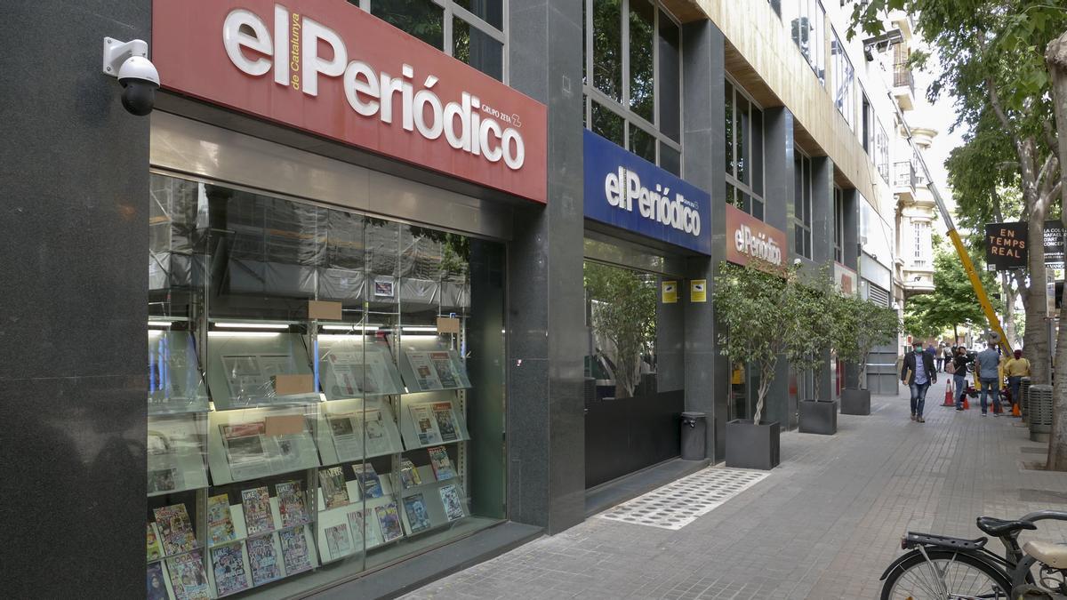 Ultimos dias de la redaccion de El Periodico en la calle Consell de Cent 425