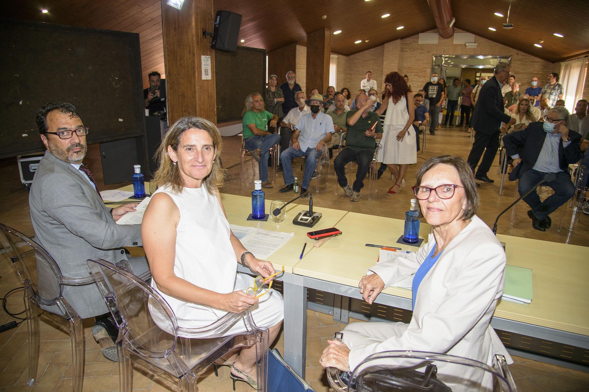 Visita de la ministra Teresa Ribera al Ayuntamiento de Los Alcázares