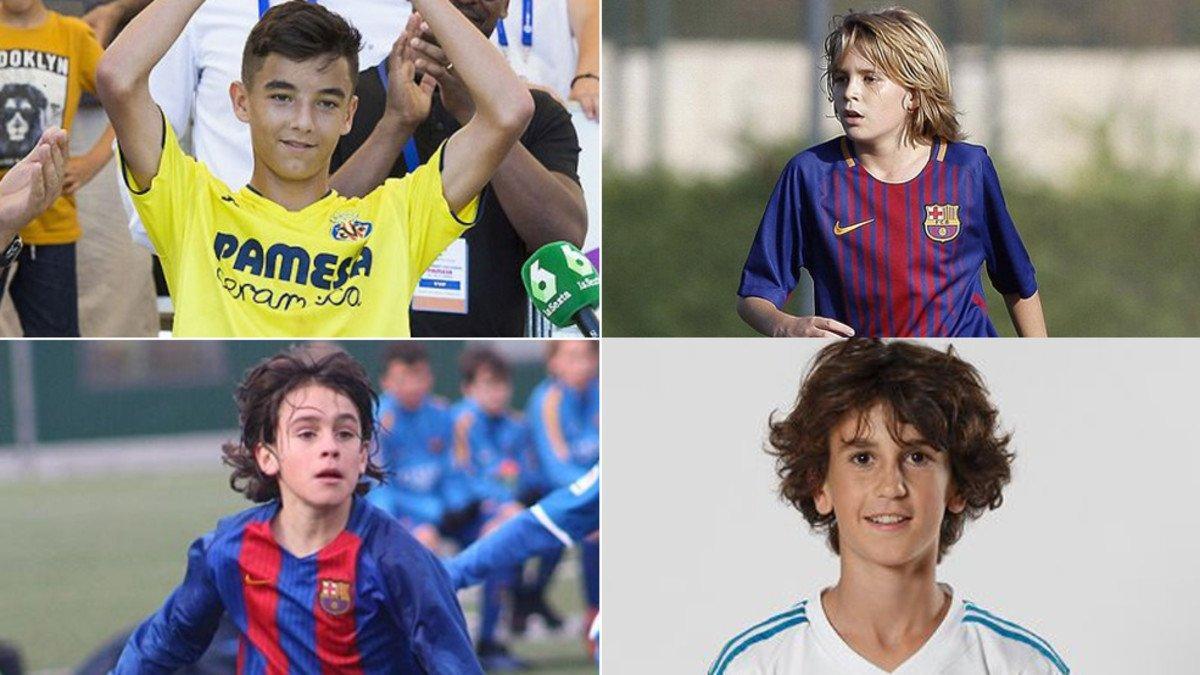 Enrique (Villarreal), Cristobal y Bombardó (Barça) y Jacobo (Madrid) están llamados a ser los cracks del torneo