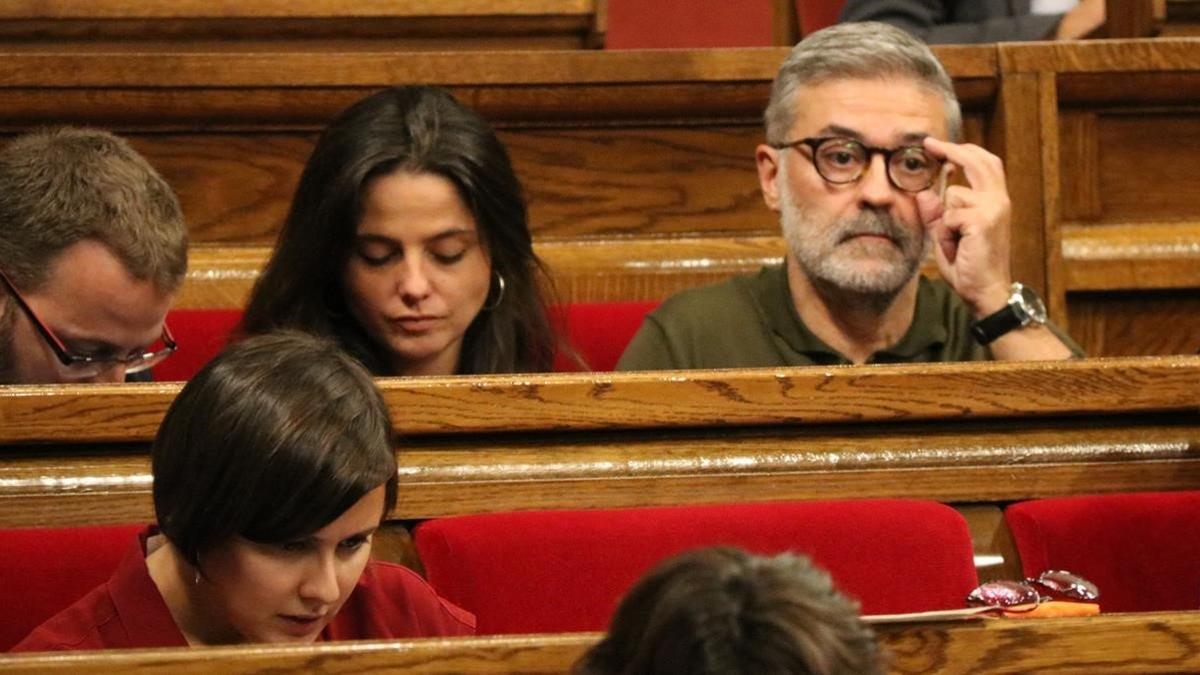 DEBAT  PARLAMENT DE  CATALUNYA  Carles Riera i Maria Sirvent