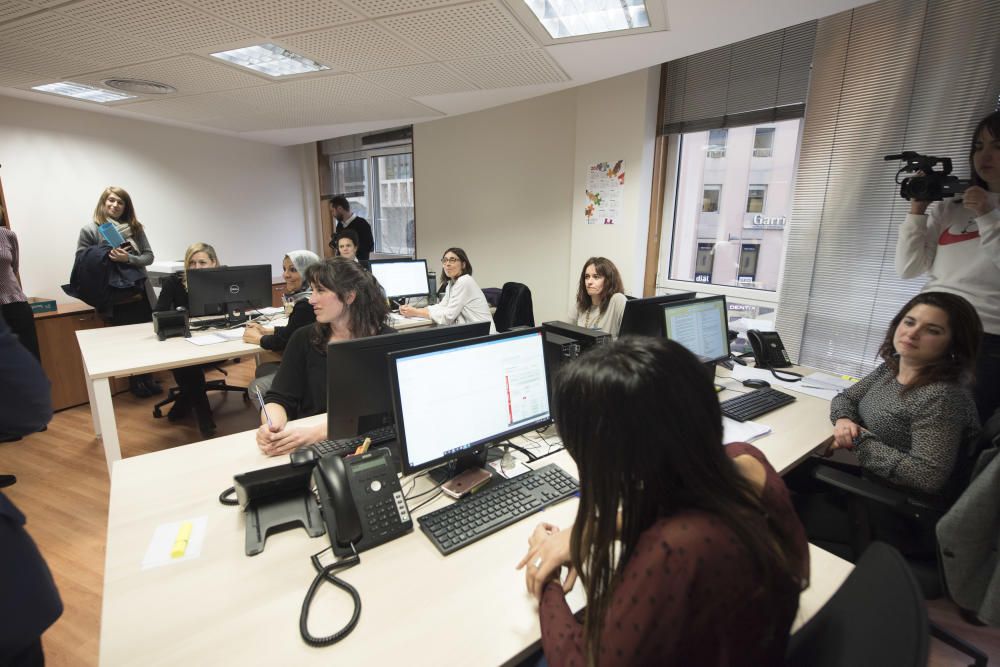 Estrena del servei d'ajuda integral per a dones que pateixen violència masclista a Manresa