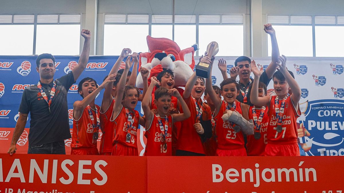 Valencia Basket, campeón Benjamín Autonómico
