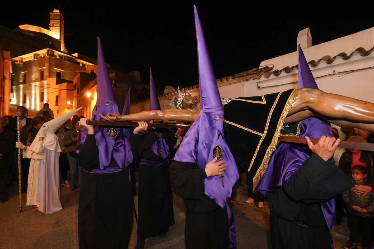 Las imágenes del Miserere de la Semana Santa de Ibiza