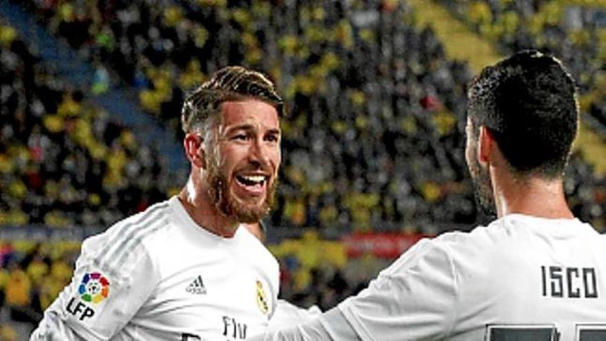 Ramos, golejador i expulsat ahir