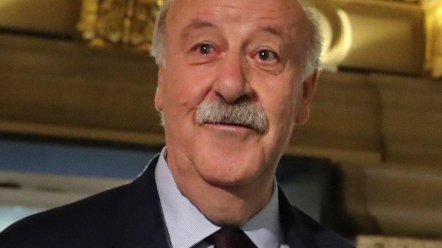 El exseleccionador nacional Vicente del Bosque.