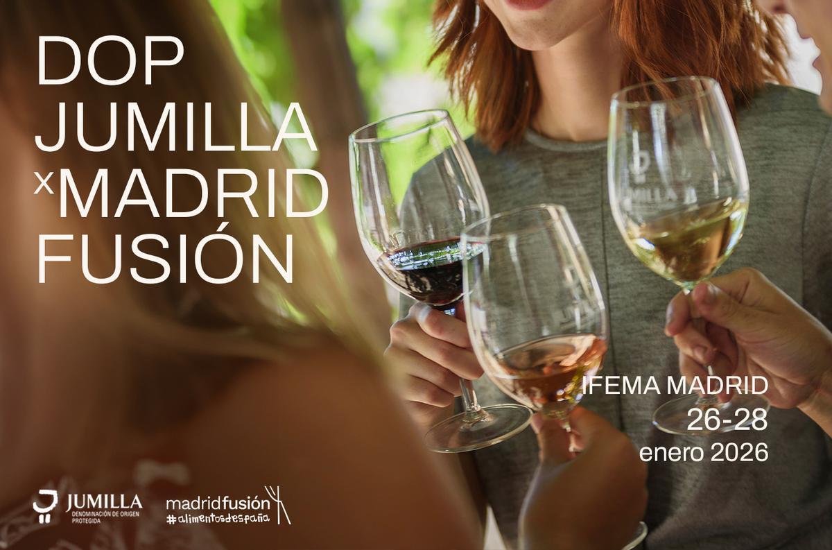 Los vinos de la DOP Jumilla estarán presentes en Madrid Fusión