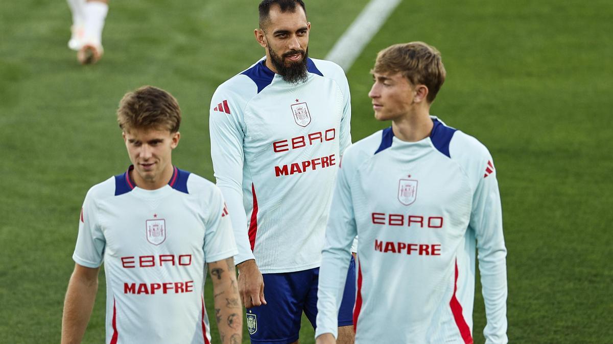 Adestramento esta semana da Selección Española