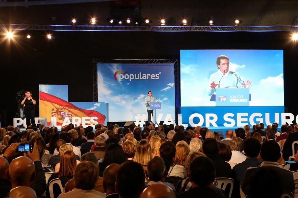 Acto del PP en el pabellón Cagigal de Murcia