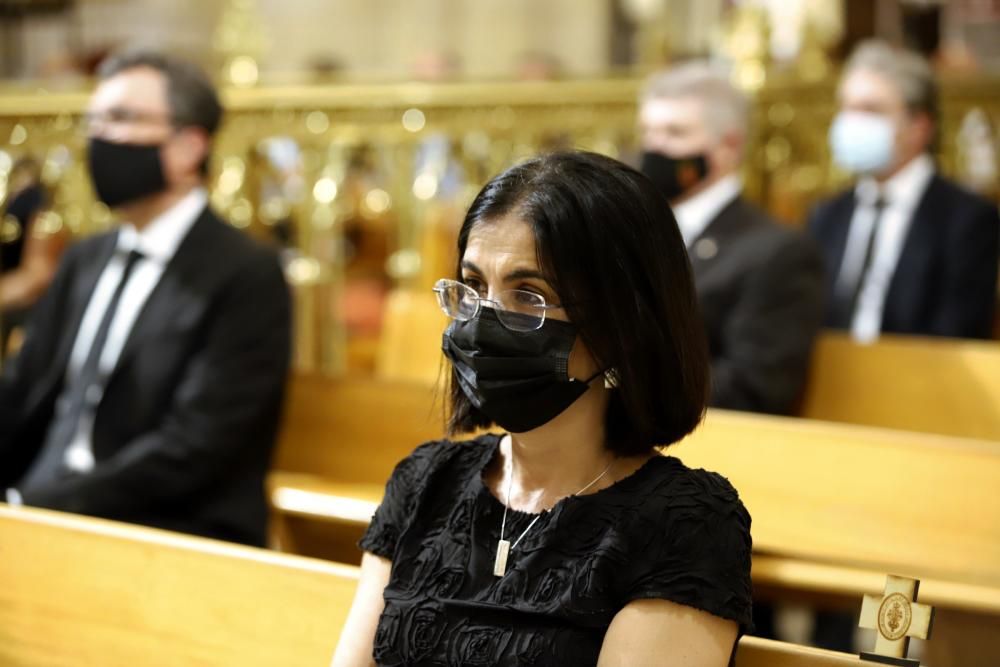 Misa en honor a los fallecidos por coronavirus en la Catedral