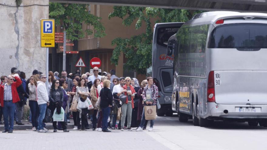 La zona d&#039;aparcament actual