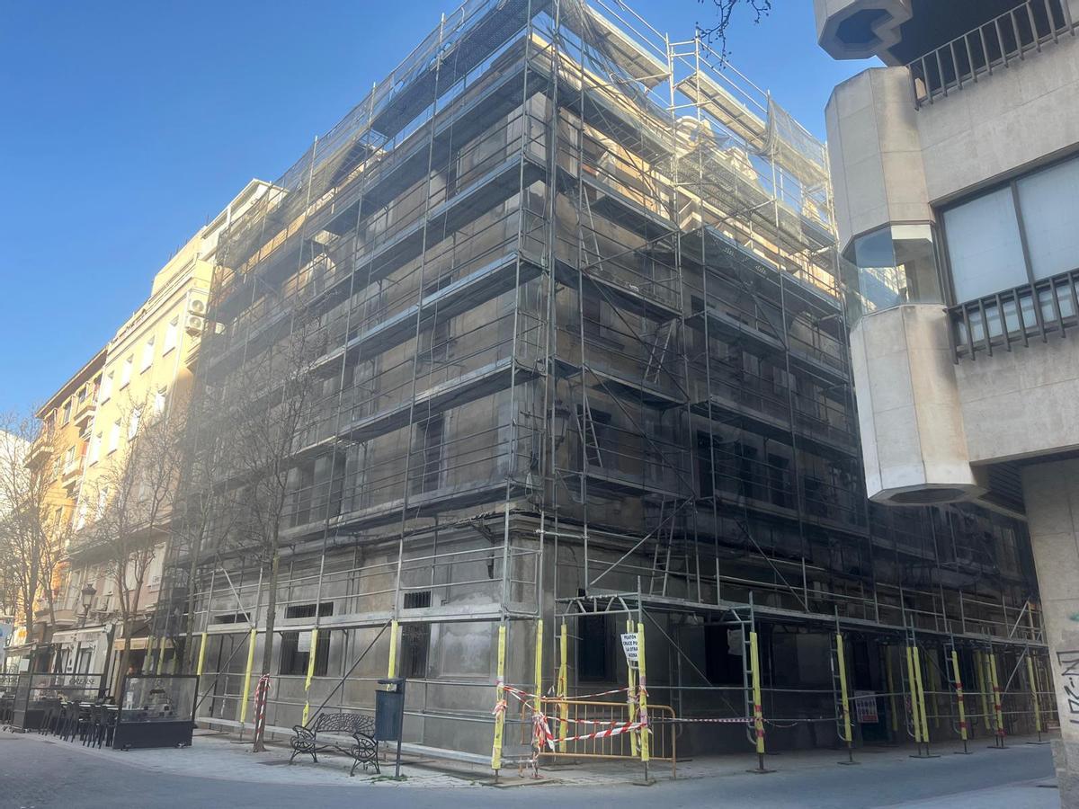 Edificio histórico que se va a rehabilitar.