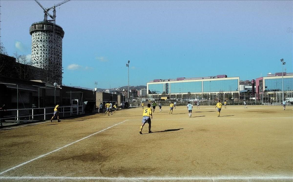 ’Glòries’, imagen tomada en el 2003 de la plaza de las Glòries por Iván Bercedo y Jorge Mestres.