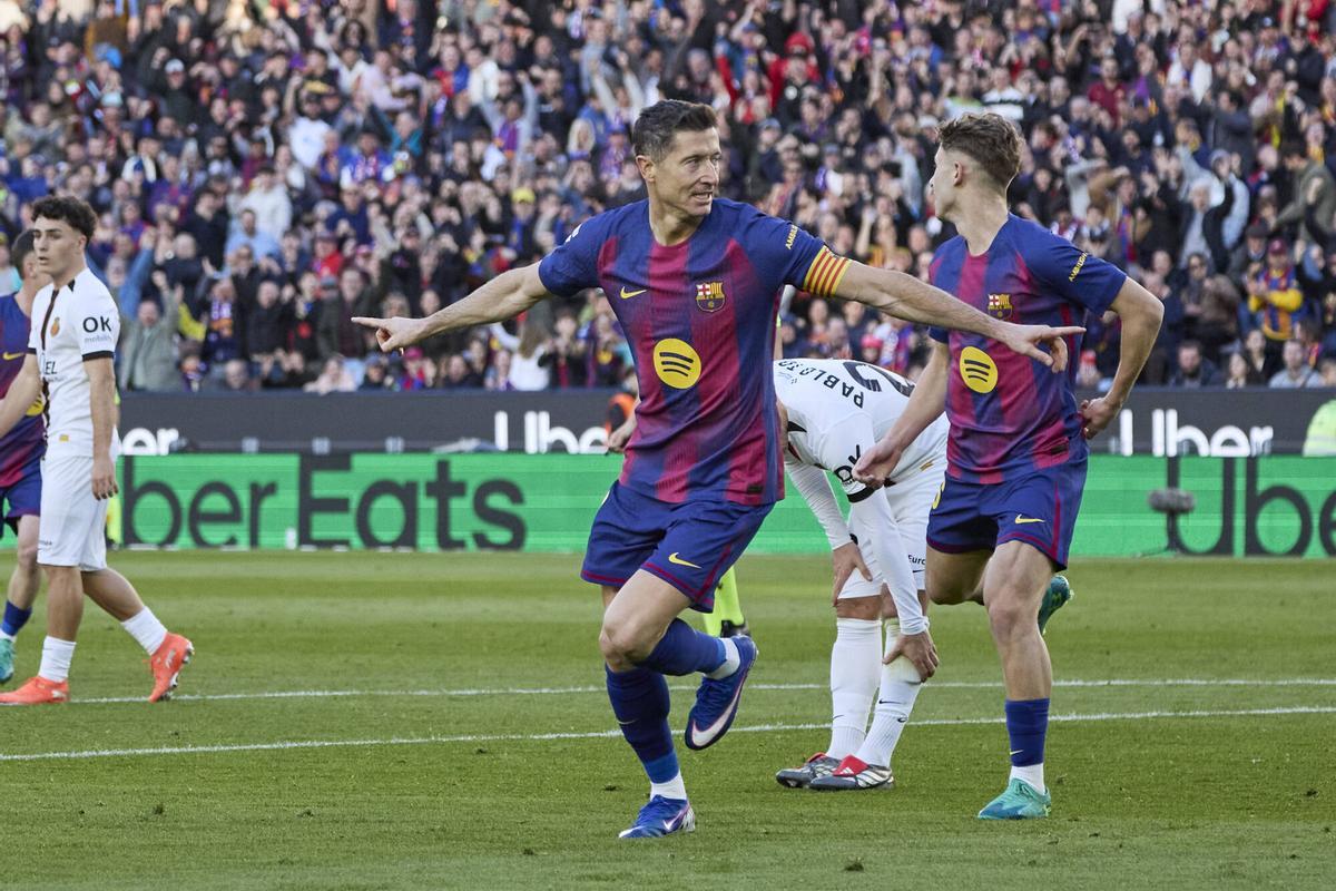 Lewy no perdona ante el Mallorca