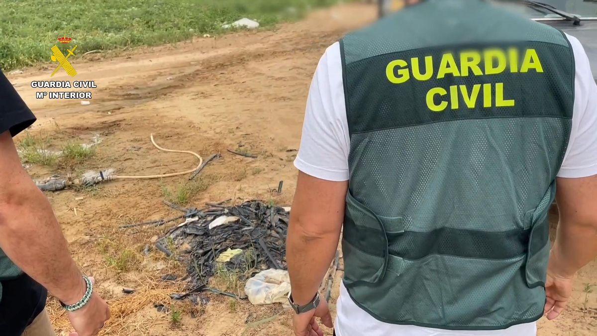 Vídeo | La Guardia Civil detiene a tres personas implicadas en el robo de una explotación agrícola de Villamanrique de la Condesa dedicada al cultivo de melones y sandias