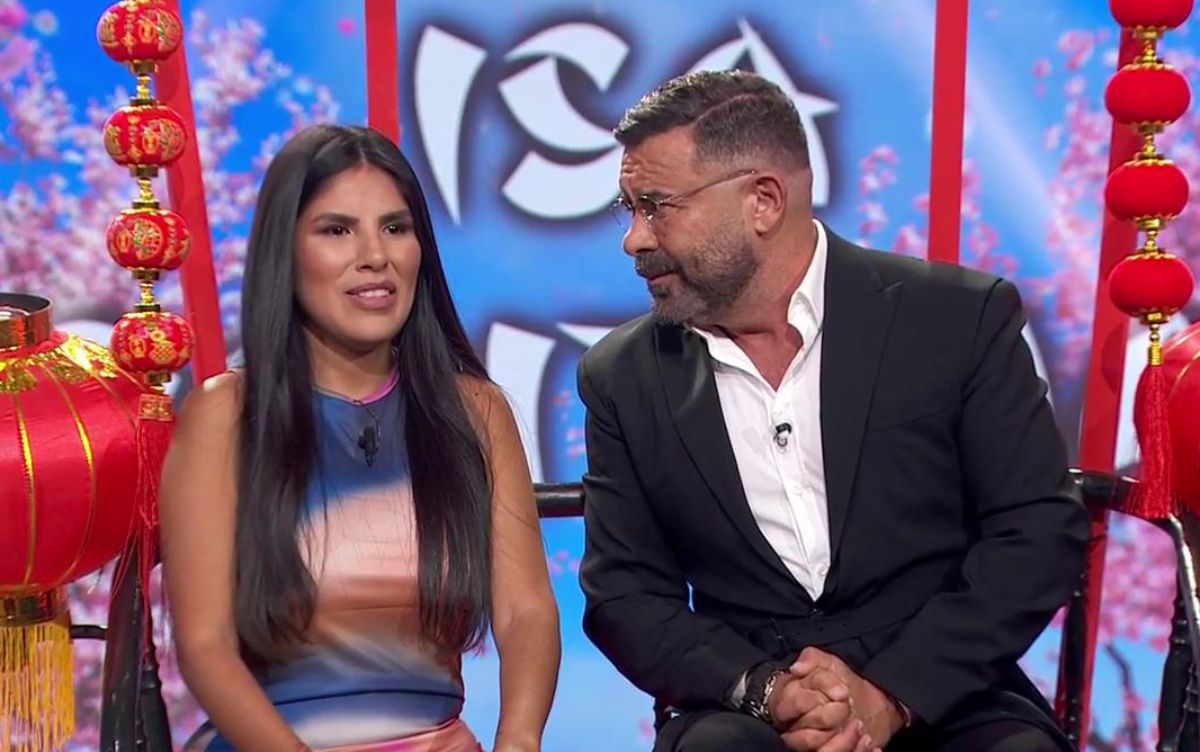 Isa Pantoja y Jorge Javier Vázquez en 'Cuentos Chinos'