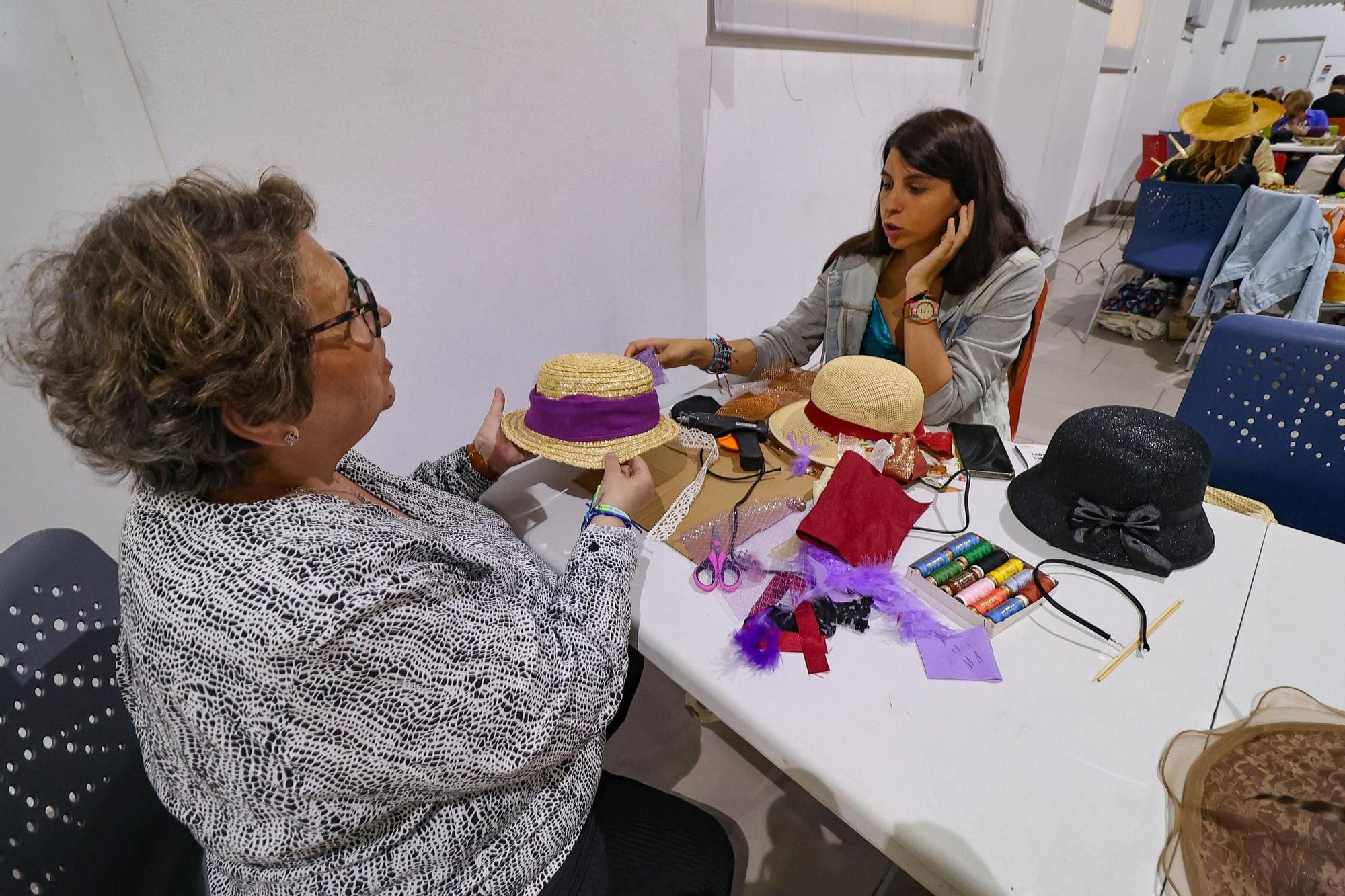 Imágenes del taller de sombreros del Modernismo