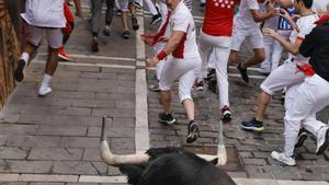 El séptimo encierro de Sanfermines 2022, en imágenes