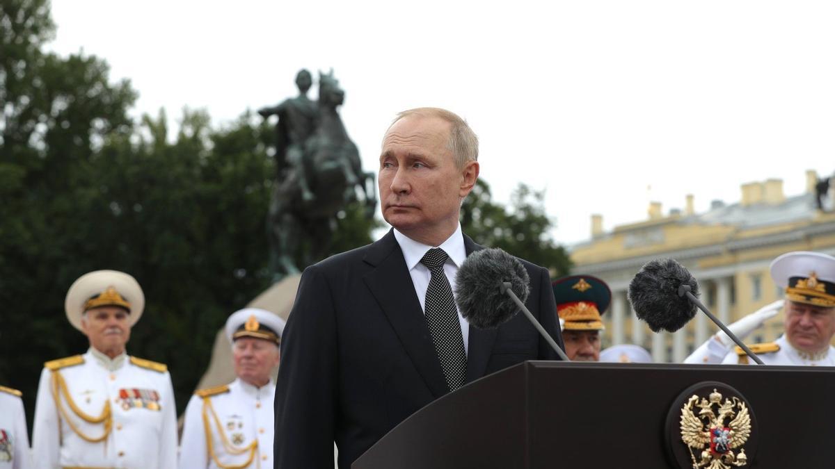 El presidente de Rusia, Vladímir Putin.