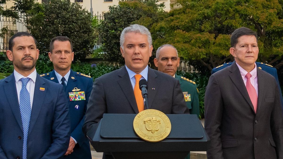 El presidente de Colombia, Iván Duque.