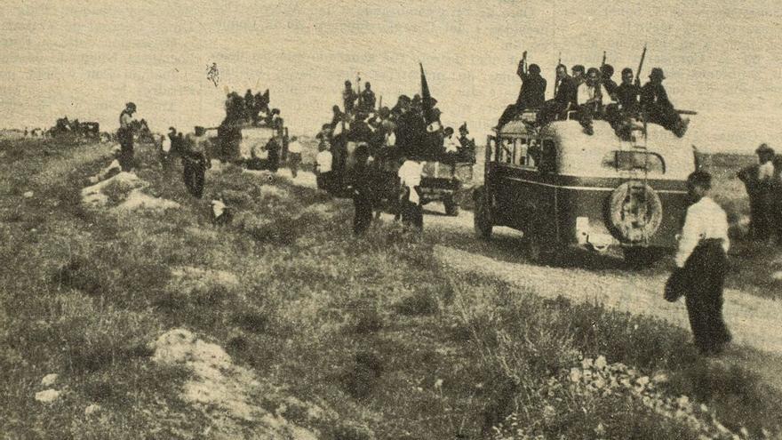 Una fotografía tomada por Ana María Martínez Sagi durante la Guerra Civil Española. | Cedida