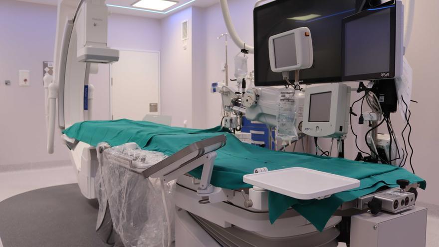 El Hospital Regional amplía el área de Cardiología intervencionista y podrá atender hasta 4.000 pacientes cada año
