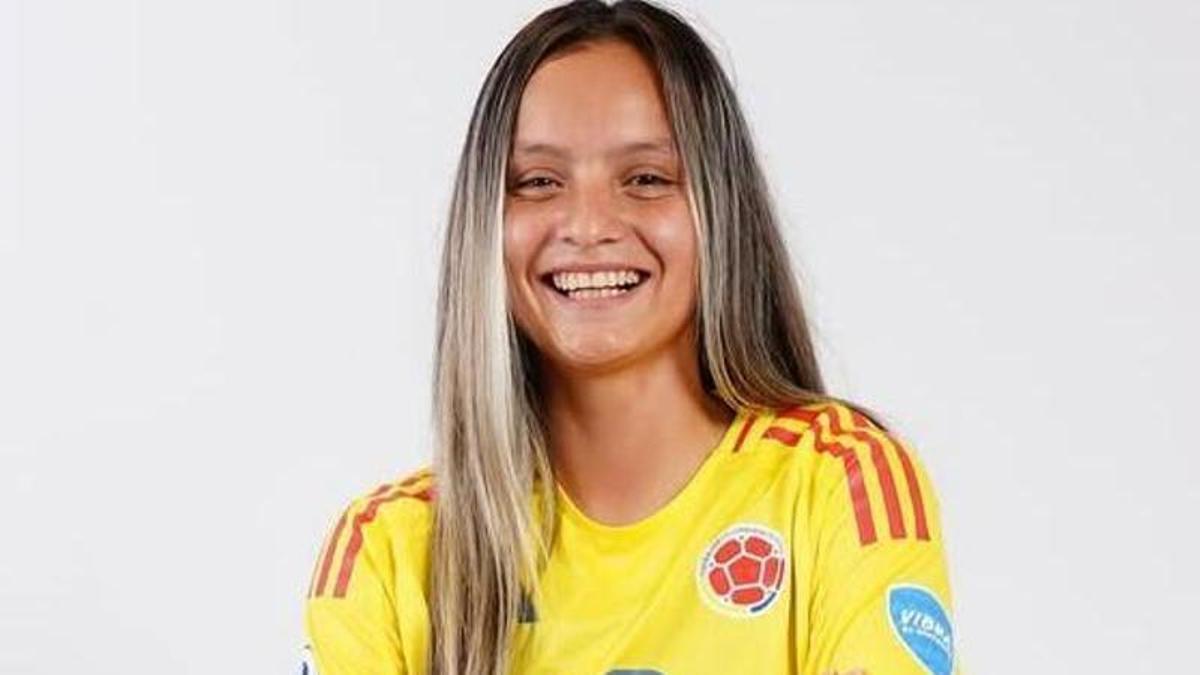 Karen Torres con la selección colombiana de fútbol sala femenino