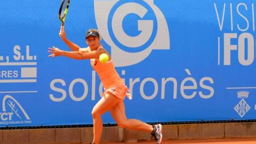 Badosa, Bolsova i Bassols debuten avui al torneig de tennis femení de la Bisbal