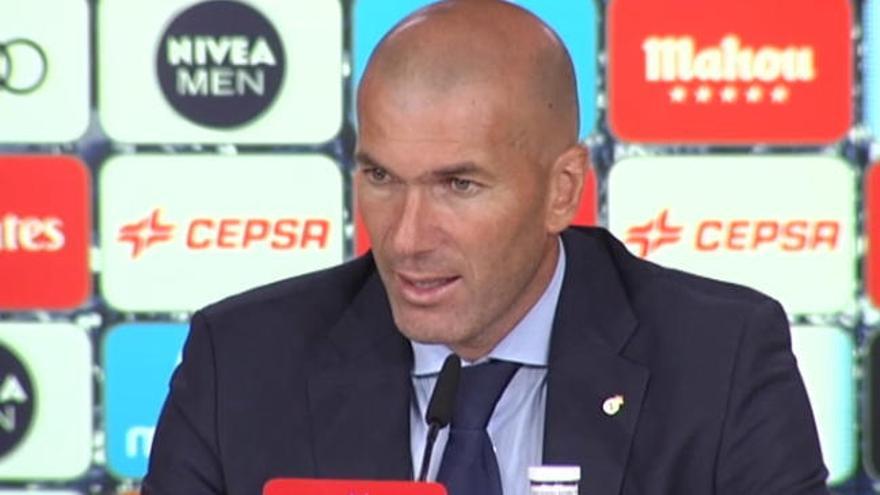 Zidane: "La Liga es muy larga, puntos vamos a perder"