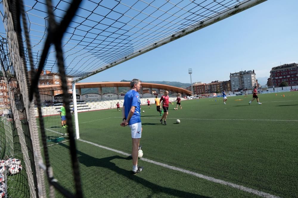 Primer día de entrenamientos del Caudal Deportivo