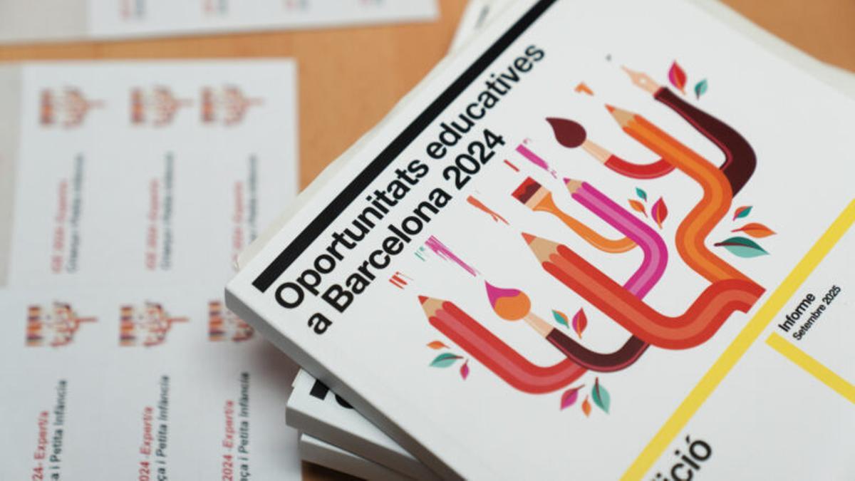 Informe municipal de Oportunitats educativas en Barcelona 2024