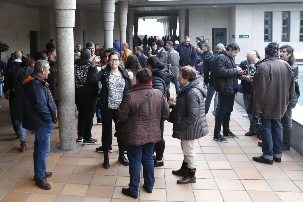 Funeral de Germán Luaces, último vecino de Cíes