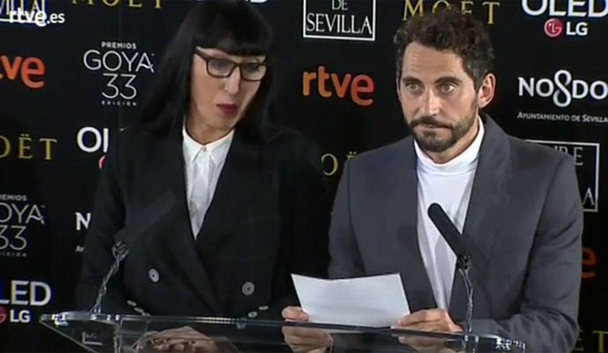 Rossy de Palma y Paco León.
