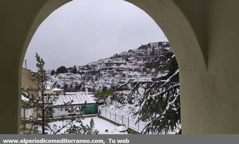 Nieve en el interior de Castellón