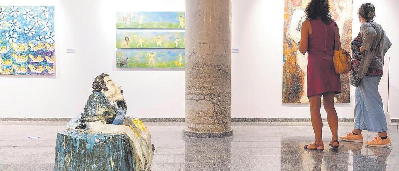 Una imagen del nuevo espacio cultural inaugurado este jueves por el Ayuntamiento de Cartagena con la muestra ‘A Dora’.