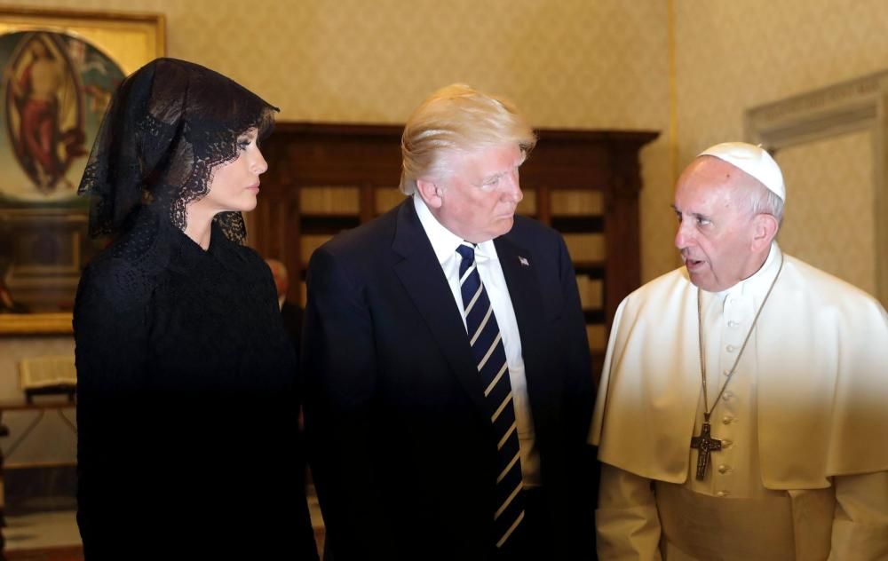 Encuentro de Trump y el Papa en el Vaticano