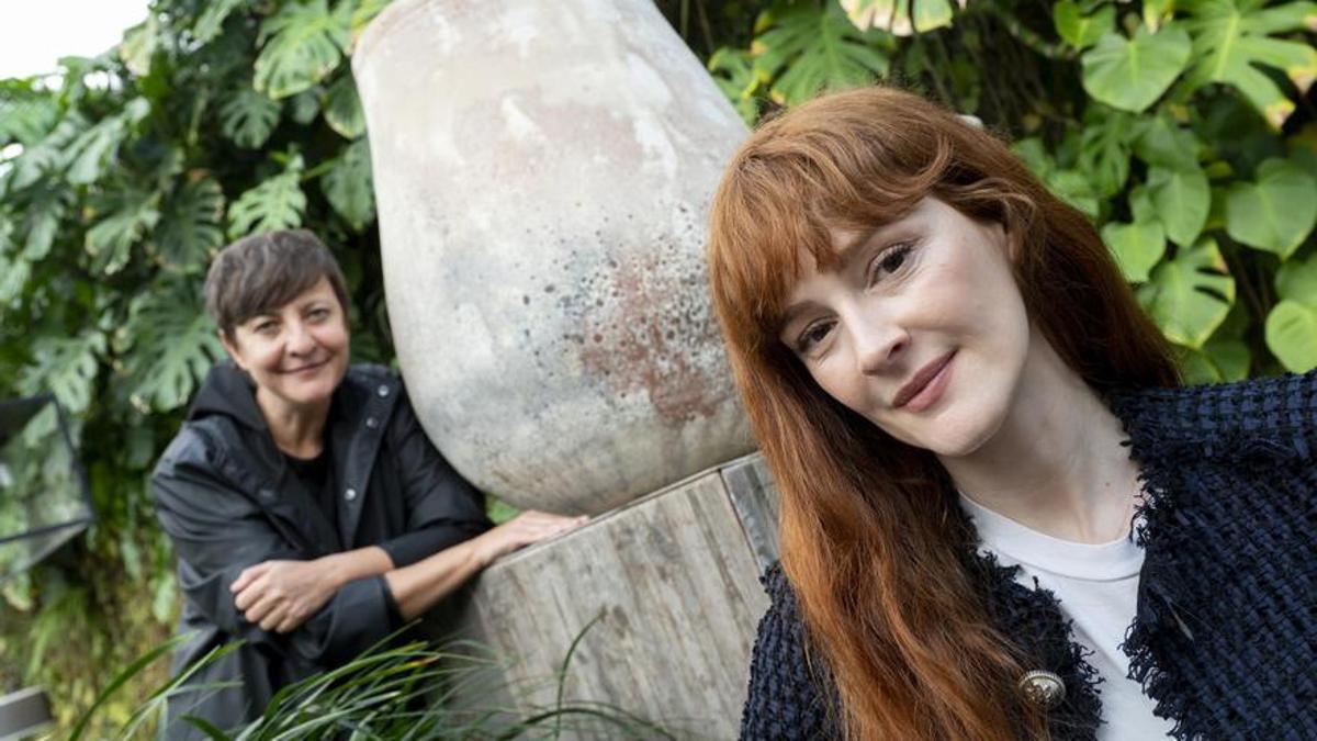 Ana Polvorosa y Eva Hache, de promoción de ‘ Un mal día lo tiene cualquiera’.