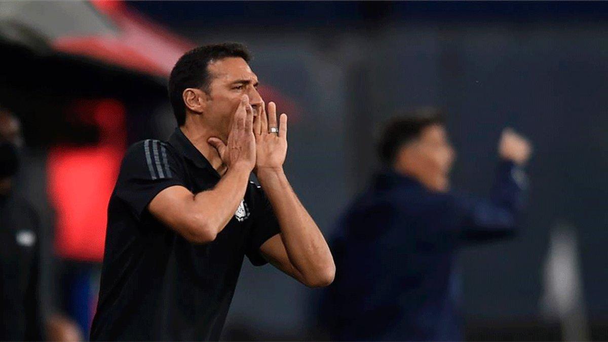 Scaloni: &quot;Hicimos todo para ganar&quot;