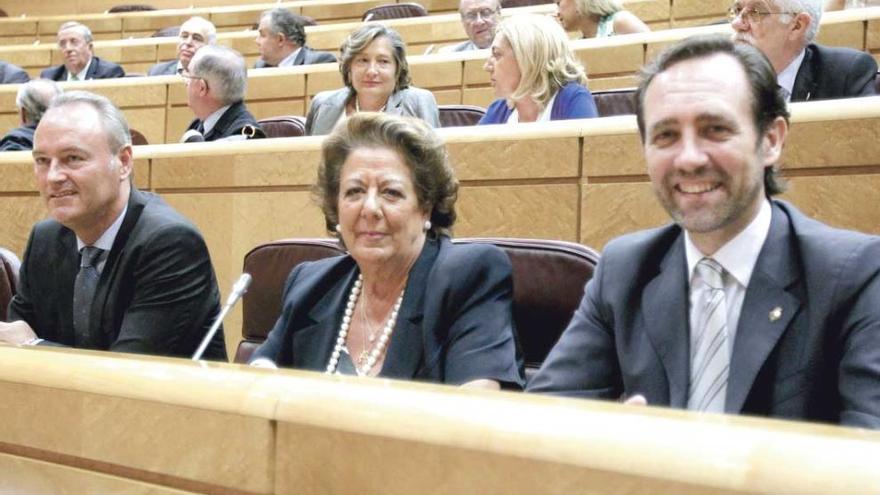 El PP orilla a Rita Barberá en el Senado al quitarla de la Comisión Constitucional