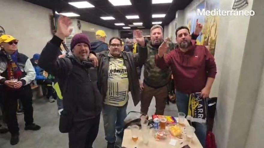 Vídeo: La despedida del Villarreal de la Champions como local ante el Ajax pasada por agua