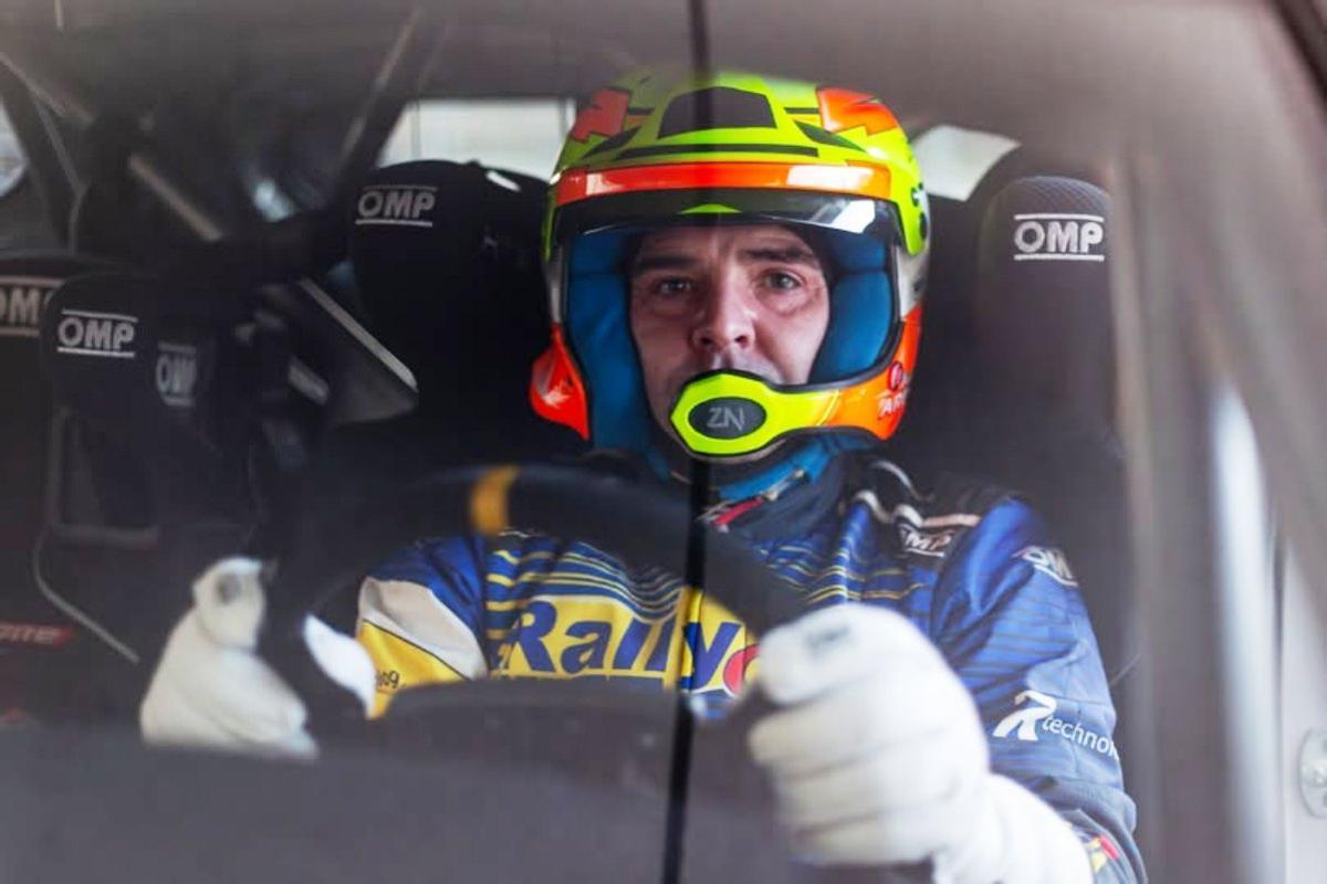 Iván Ares, durante una competición.