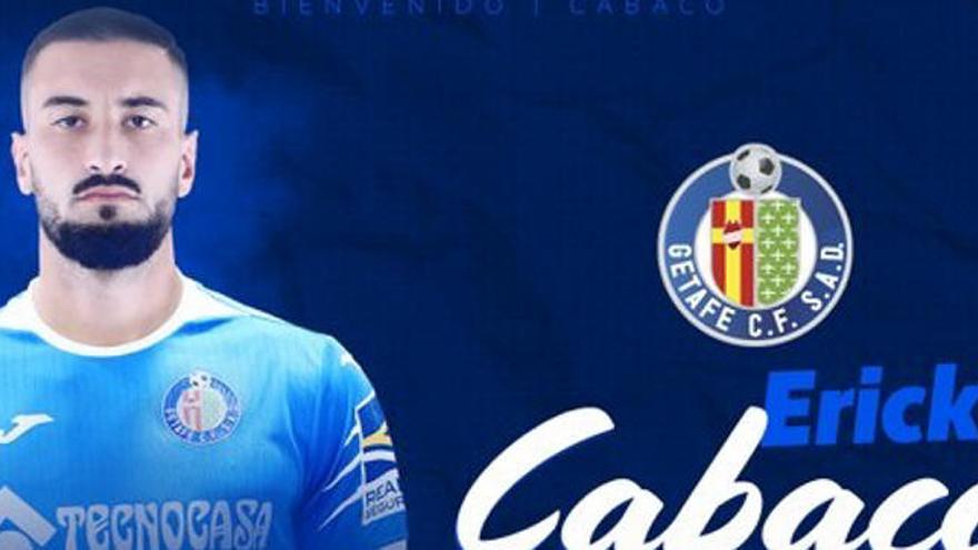 Oficial: Erick Cabaco ficha por el Getafe CF