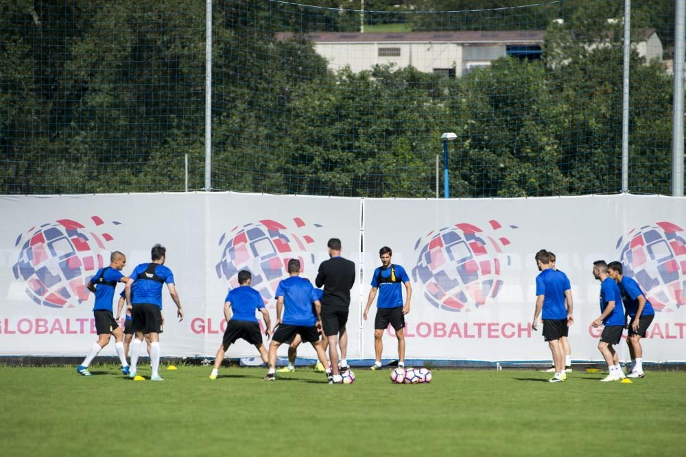 Entrenamiento del Real Oviedo