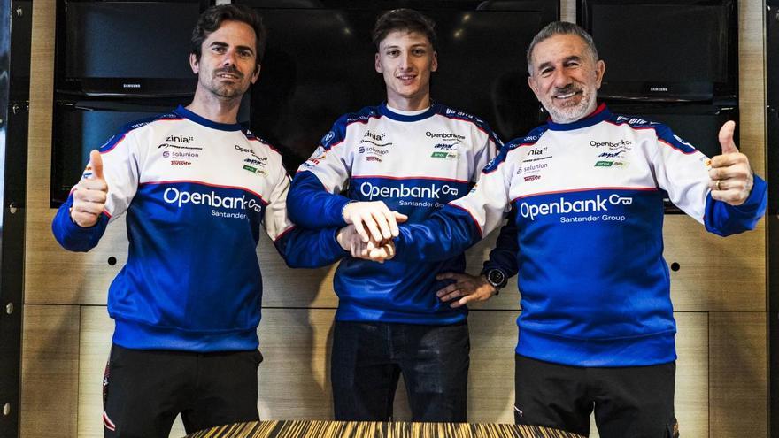 El Openbank Aspar Team peleará por el título en 2024 con Torres y Zannoni