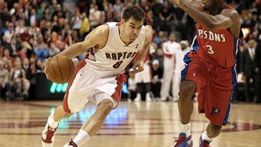 La derrota de los Raptors empaña el triunfo individual de Calderón