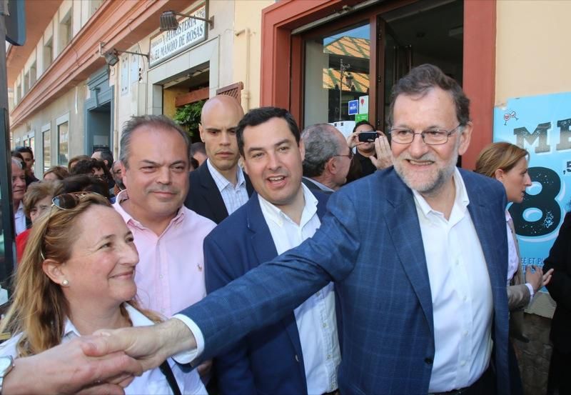 Mariano Rajoy inicia la precampaña en Málaga